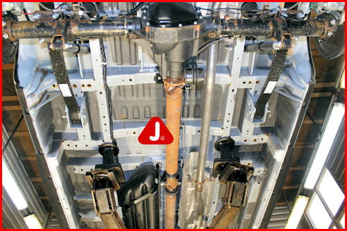 Rustbeskyttelse af en bund - også kaldet "vognbund".