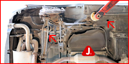 Rustbeskyttelse på Lolland. Her vist i maribo hvordan bagvange behandles.