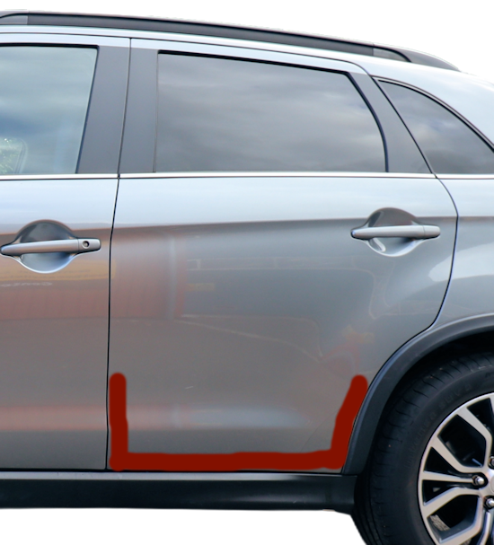 Rustbeskyttelse Lolland, Bagdør behandles