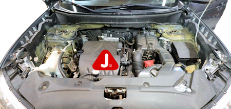 Rustbeskyttelse Maribo, Motorrum.