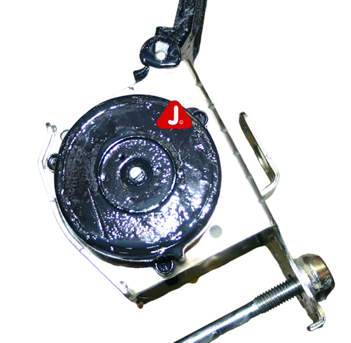 Rustbeskyttelse Maribo. Sikkerhedssele der tidligre har fået olie.